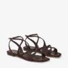 Ayla Flat Chocolate Suede Flats