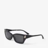 Isla Black Cat Eye Sunglasses